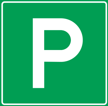 Alberta road sign: Parking